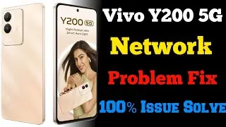 Vivo Y200 Network Problem | Vivo mobile network problem | Vivo network problem | Network issue vivo