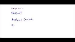 Math 1113 College Algebra - Applications of Functions