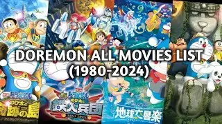 DOREMON ALL MOVIE LIST ( 1980 - 2024 )