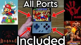 Ultimate Miyoo Mini Plus with ALL Ports, DS Emulator and Onion OS Straight Out of Box
