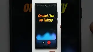 Google's Gemini Live in Action on Samsung Galaxy Phones !