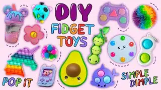 16 DIY EASY FIDGET TOY IDEAS 