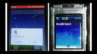 Invalid input problem solved 100👍👍👍👌working All phones