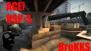 ACE usp-s de_overpass (300fps)
