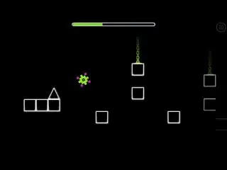 Trying to beat can't let go on geometry dash