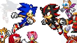 Op Sonic Sprite Animation Compilation 3