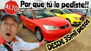 🔥 MUY BARATOS! Autos desde 35mil pesos