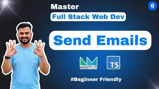 Send Emails - 6  (Master Full-Stack with Next.js, Node js, Express js  TypeScript & Nodemailer )