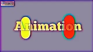 Node Video Text Animation Tutorial  Urdu Hindi  | Spark light Animation | Node Video Text Glow Effec