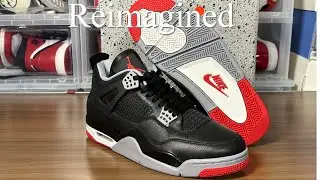 Jordan 4 Bred Reimagined Review (3rd Party)