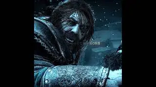 That punch must have hurt Thor so much😭┃God of War Ragnarok [4K] #shorts