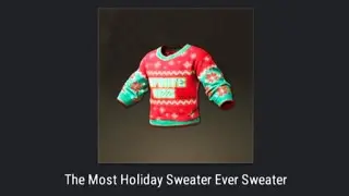 PUBG New Christmas Sweater Update 33.1