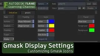 Customizing Gmask Display Preferences - Flame 2018.1 Update
