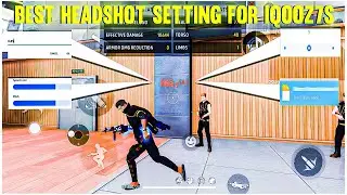 Best Settings⚙️ HUD + SENSI + DPI?? 👽 IQ Z7S 📲 90% HEADSHOT RATE
