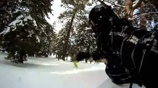 Powderpuff Boys Snowboarding at Mountain High