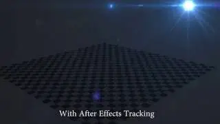 Blender to After Effects Tracking Test (With Lens Flares)