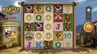 Wanted Outlaws slot video review