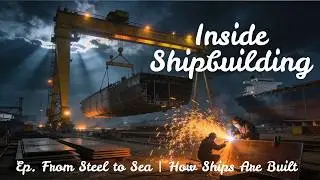 How Ships Are Built: From Steel to Sea | Marine Engineering Explained