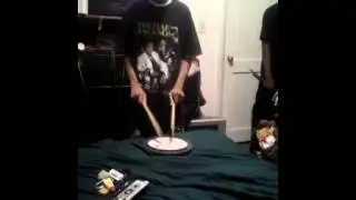 Emo  vs lil tre 2006 & 2011 drum battle