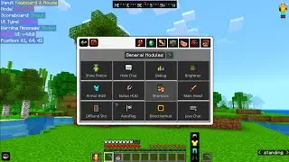 BANYAK MODUL BERGUNA BUAT SURVIVAL! Addon/Modul UTILITY UI Mcpe!