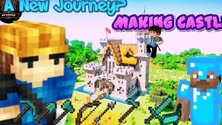 MAKING CASTLE IN MINECRAFT DAY-1 #minecraft #minecraftlive