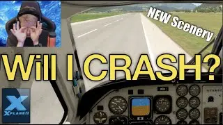 X Plane 11 |  Landing King Air with NO controls?