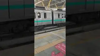 Delhi Metro Visit, Mundka Industrial Area Metro, Visiting Green Line, From Indralok To Bahadur garh