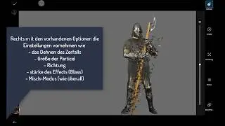 PicsArt Basic Tutorial  -  Dispersion Werkzeug- HowTo - by XxBA666xX