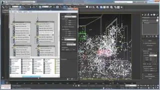 Autodesk 3DS MAX - Augmented particle flow system video.