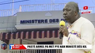 Deblozay pete! Pastè Armel pa reponn envitasyon Ministè dè kil la, Yo salanbe fidèl pastè yo