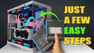 How To Install Lian Li SL120/140 V2 Fans - 3 Pack & Single Pack