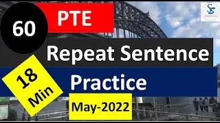 PTE Repeat Sentence Practice | Repeat Sentence Prediction May 2022 | PTE Tricks and Tips
