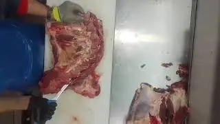 Обвалка говяжьего ошейка