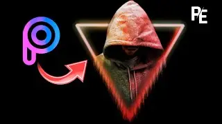 Editing training/Photo editing with magic triangle in PicsArt