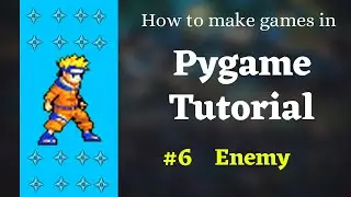 Enemy - Pygame tutorial 6 in hindi | Pygame Tutorial | How to make games in python