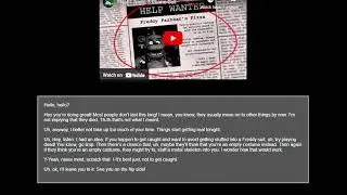 The Dude from Postal 2 Reads the third nights phone call from FNAF 1