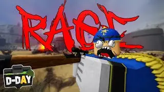 Roblox D-DAY but I RAGE QUIT at 6:28