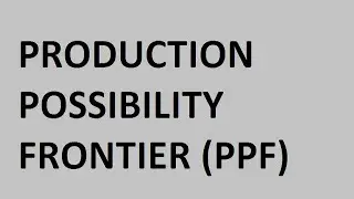 MODULE 2.2 PRODUCTION POSSIBILITY FRONTIER