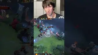 Dendi destroyed mid with Earth Shaker 💥 7.33c