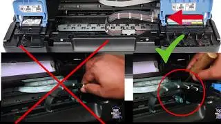 Printer Head stuck