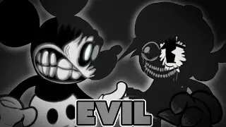 FRIDAY NIGHT FUNKIN' mod EVIL Boyfriend VS Mickey Mouse Day 3
