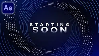Streaming Background Animation in After Effects | After Effect Tutorial | Visual Motions