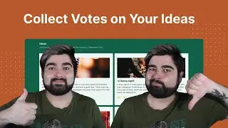 Create a Page to Collect Votes on Your Ideas | Tutorial