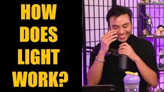 Helping the boys from Trash Taste understand light