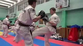 560 спортсменов на Аттестации по Арашидо (Араши Карате) в г. Киеве 18 декабря 2021г.