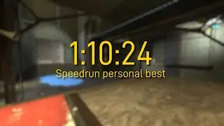 Portal 2 NoSLA speedrun in 1:10:24