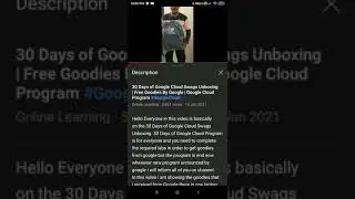 Google Cloud FREE Goodies Bag, T-Shirt & Stickers 
