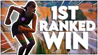First Ranked Win of NEW FORTNITE SEASON.....