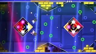 Geometry Dash FUNK FRENZY by Blochyy (Daily level #623) all coins