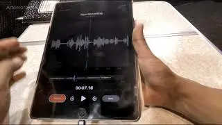 How to use Voice Memo on iPad